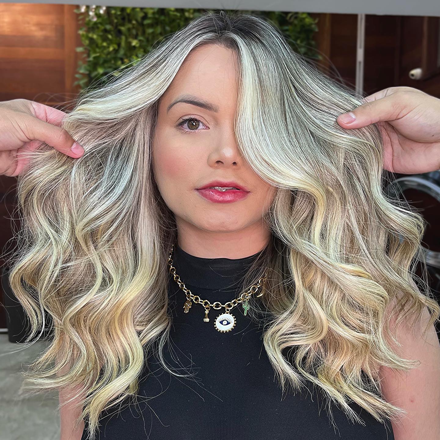 Interior do salão Angel Esthetic & Hair